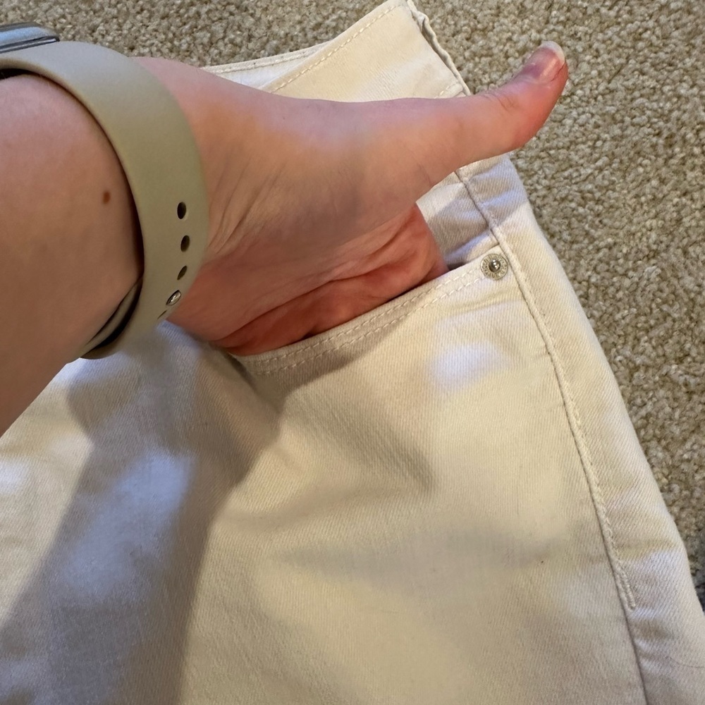 Old Navy Rockstar White Jeans - Picture 12 of 14